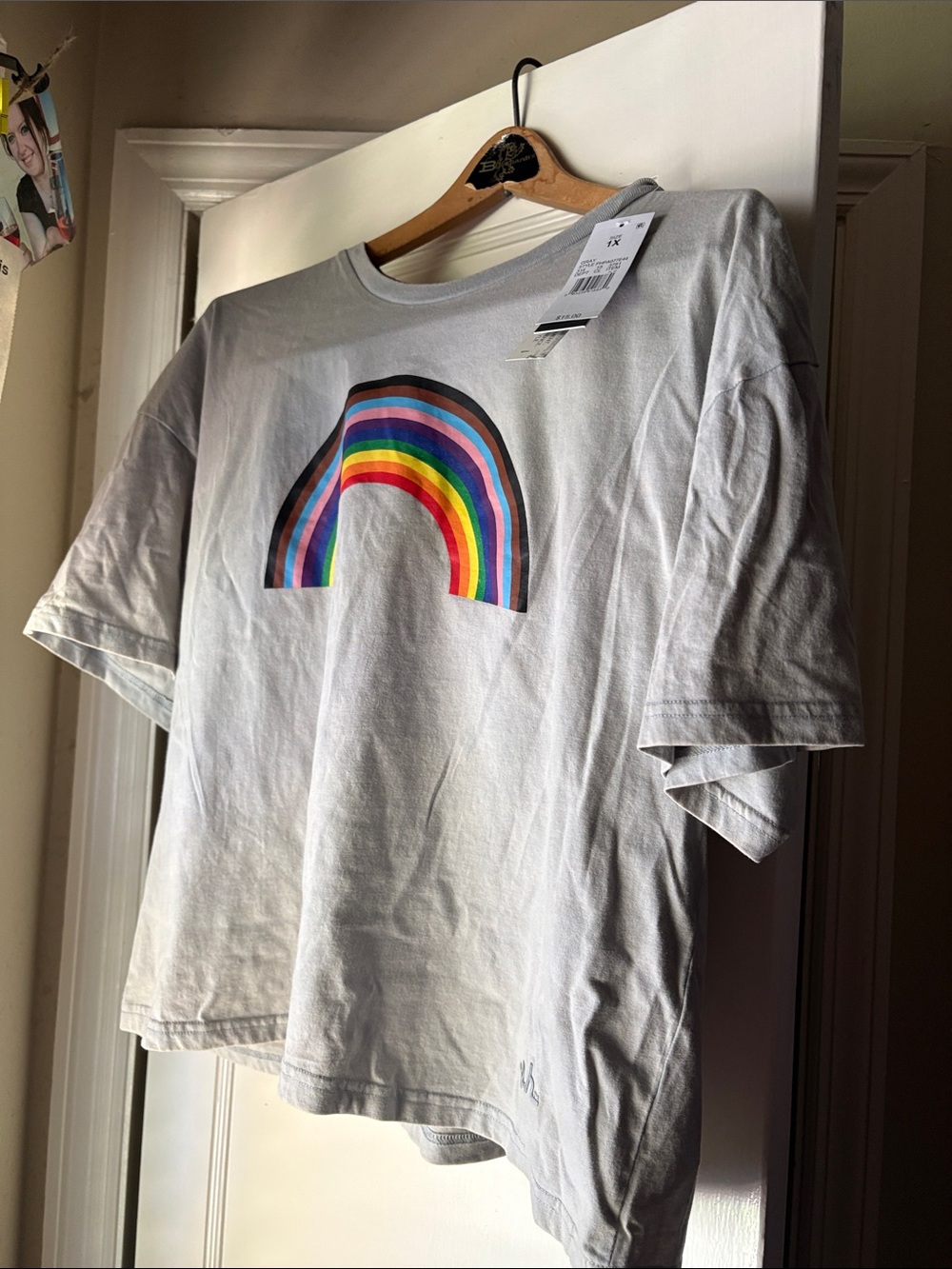 Phyluid Project Top with Rainbow Graphic
